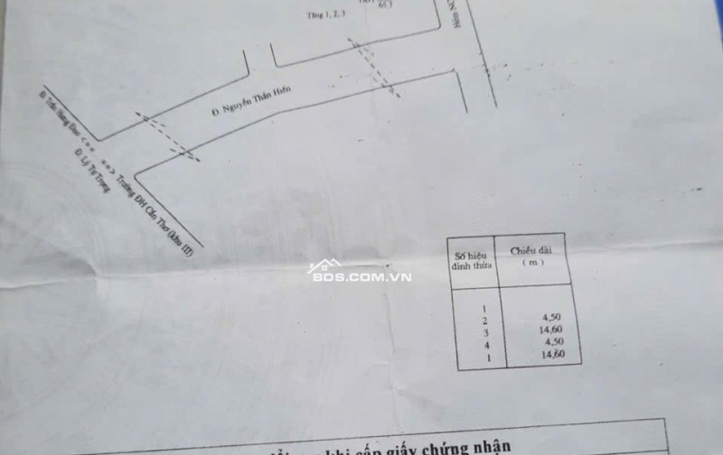 BÁN NHÀ 1 TRỆT 2 LẦU HẺM 151 HUỲNH CƯƠNG - PHƯỜNG AN CƯ, TP CẦN THƠ - 6 TỶ 999 TRIỆU